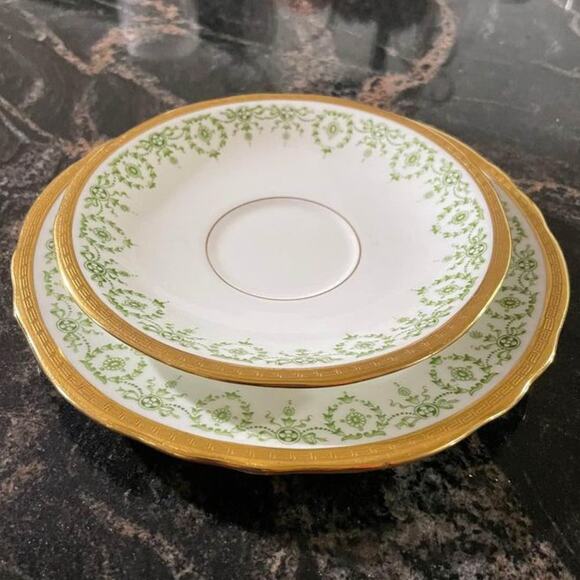 Aynsley England Bone 4849 plates (2D-XA08) - Picture 1 of 6